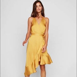 Satin Wrap Dress - Summer 2018